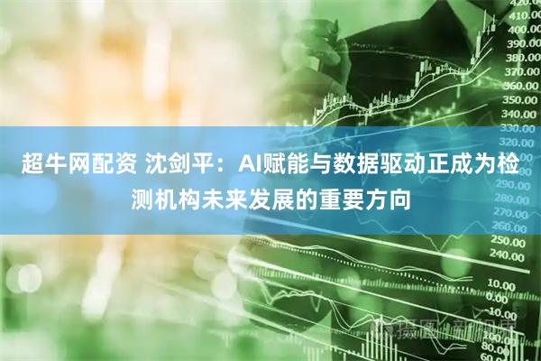 超牛网配资 沈剑平：AI赋能与数据驱动正成为检测机构未来发展的重要方向